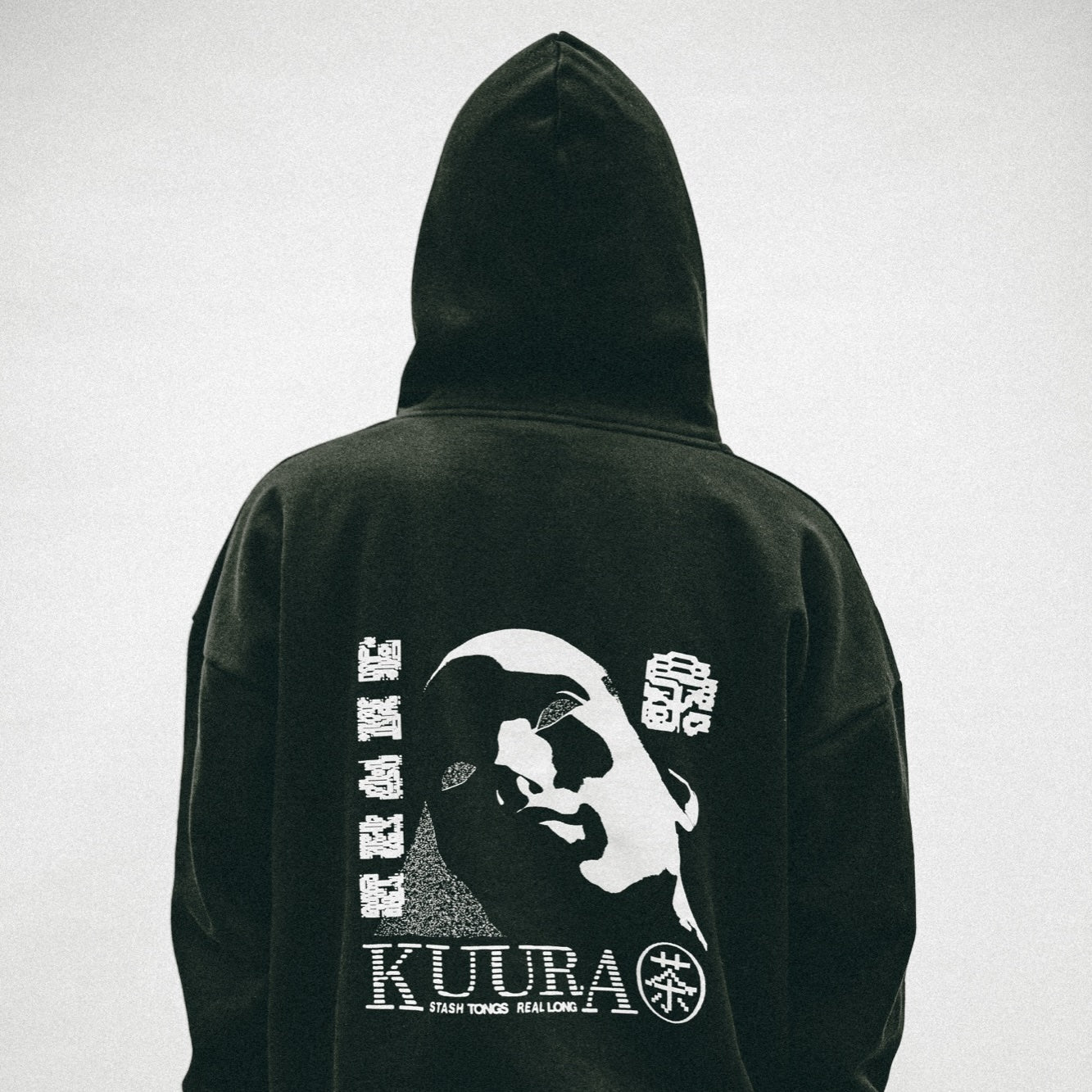 KUURA Embroidered Cotton-Blend Hoodie - Made in Australia