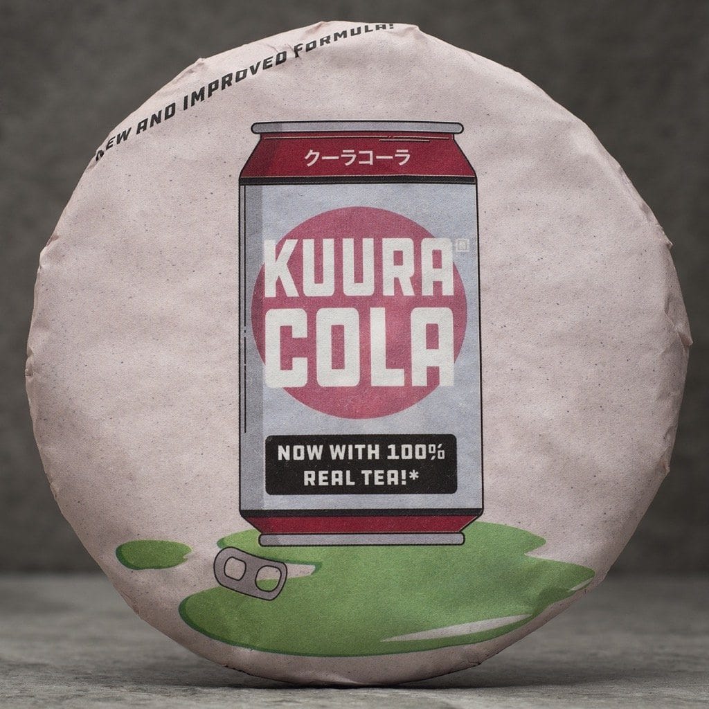 2019 'KUURA-COLA' Ripe Puer Tea KUURA 200g cake 