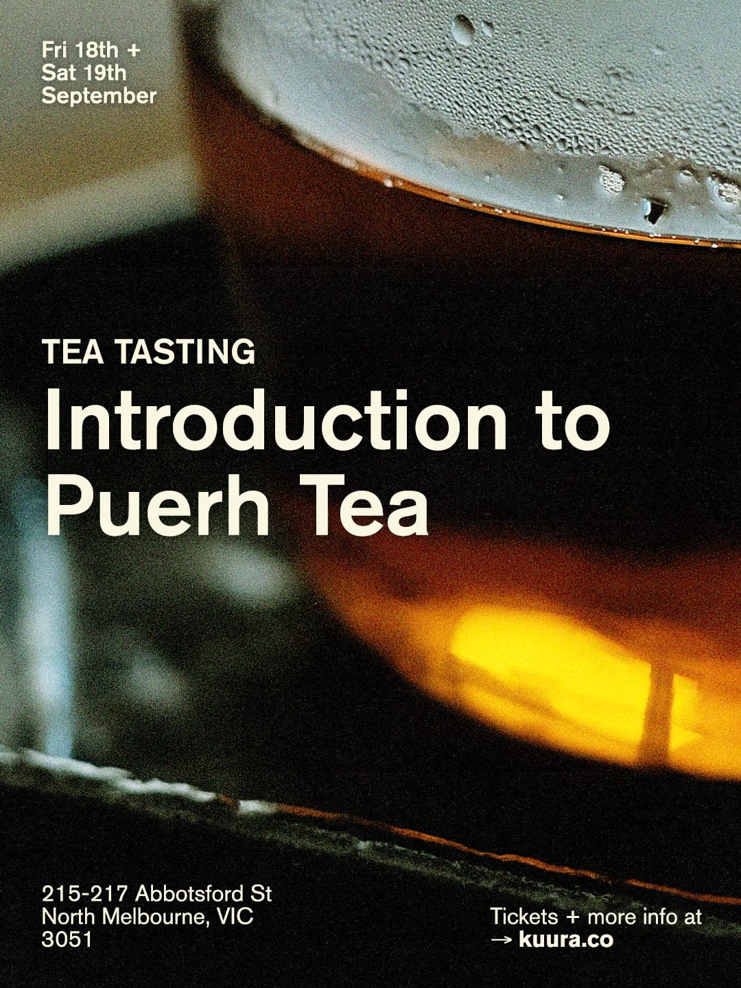 Introduction to Pu-erh Tea Tasting Session