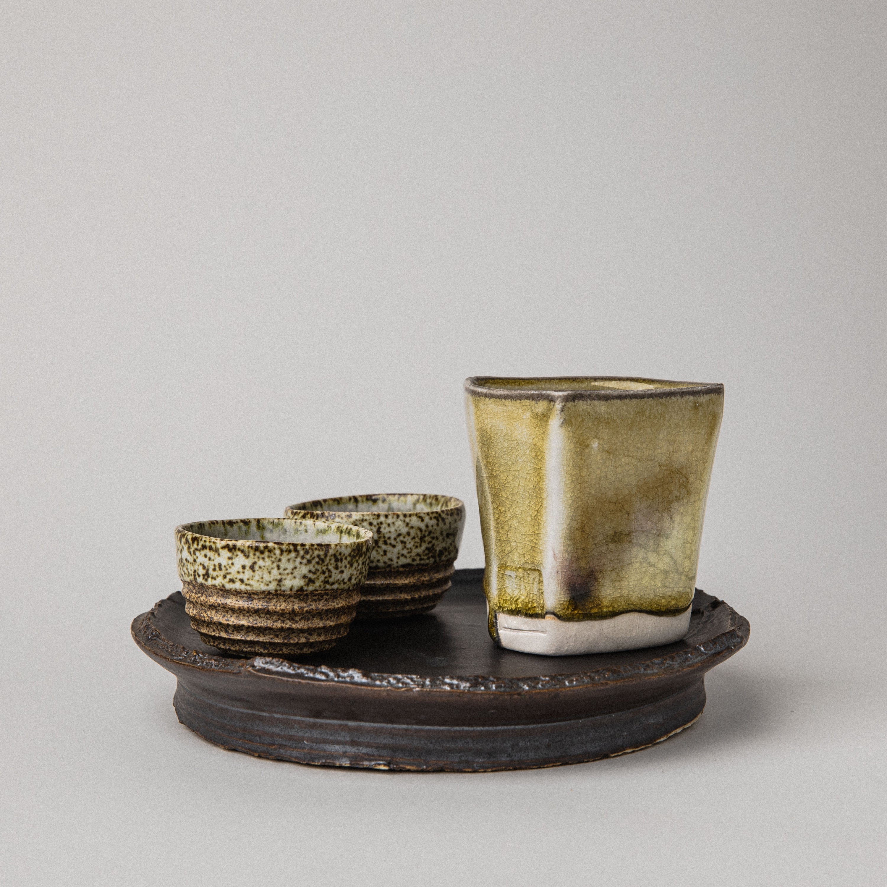 Ochre Beaker by Minna Graham