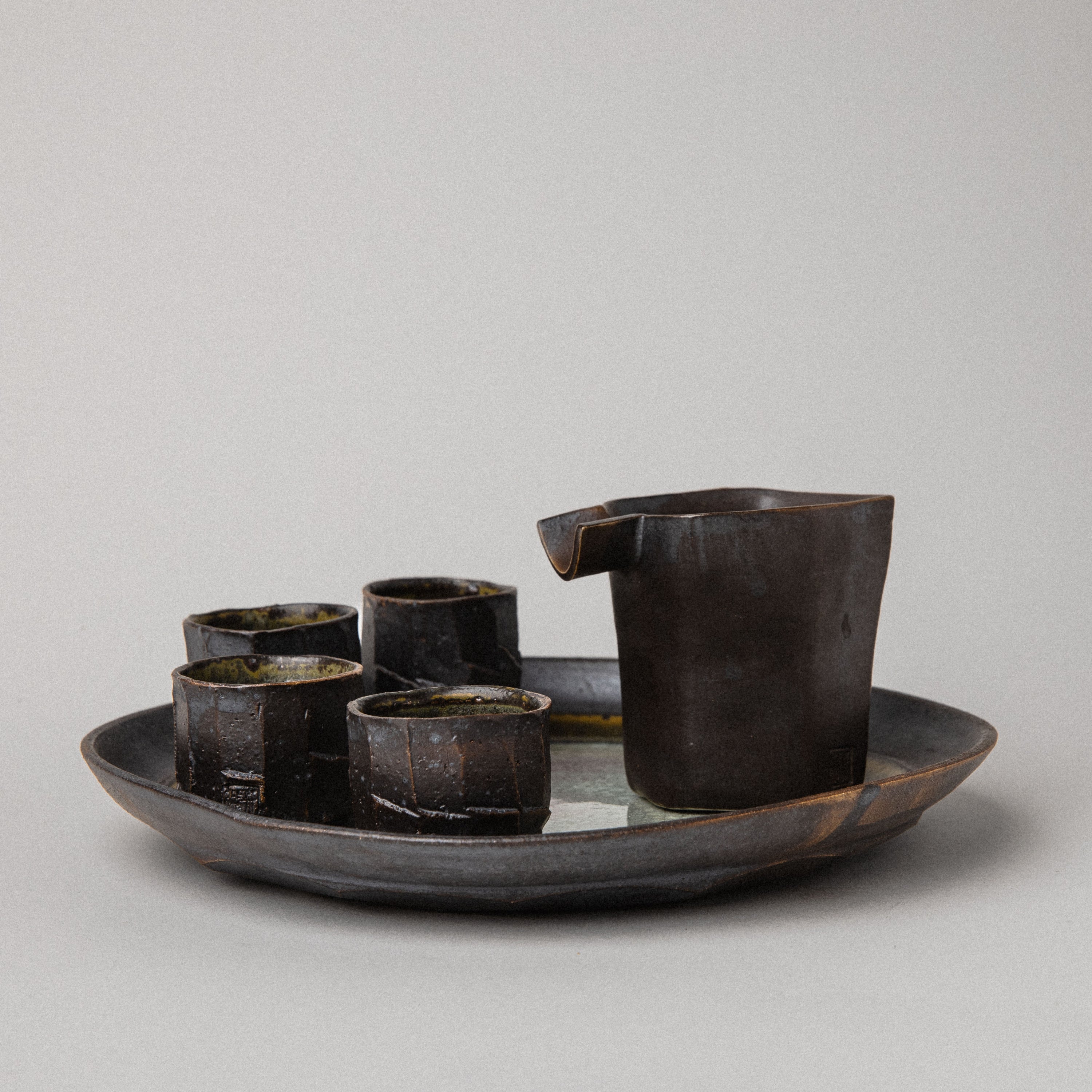 Handmade Ceramic Teaware Set by Minna Graham — Iron