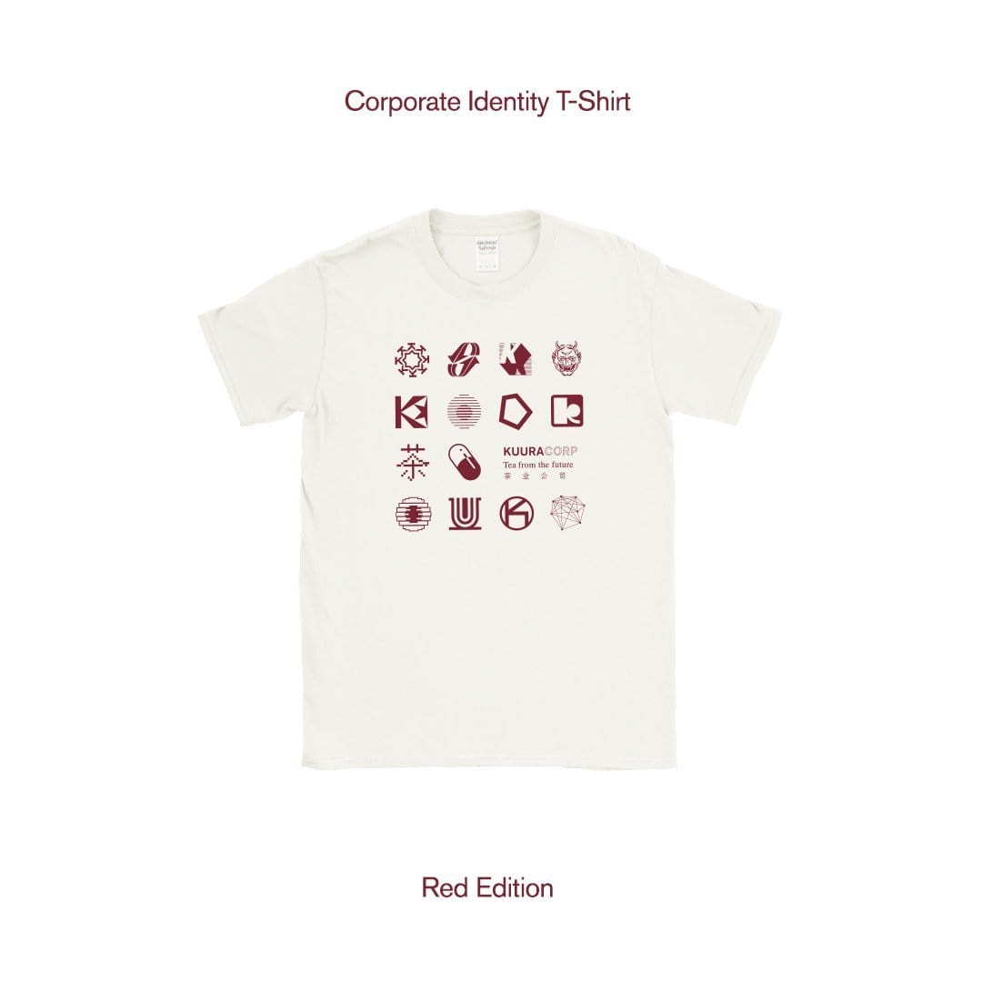 Corporate Identity T-Shirt Hardware KUURA S Dark Red 