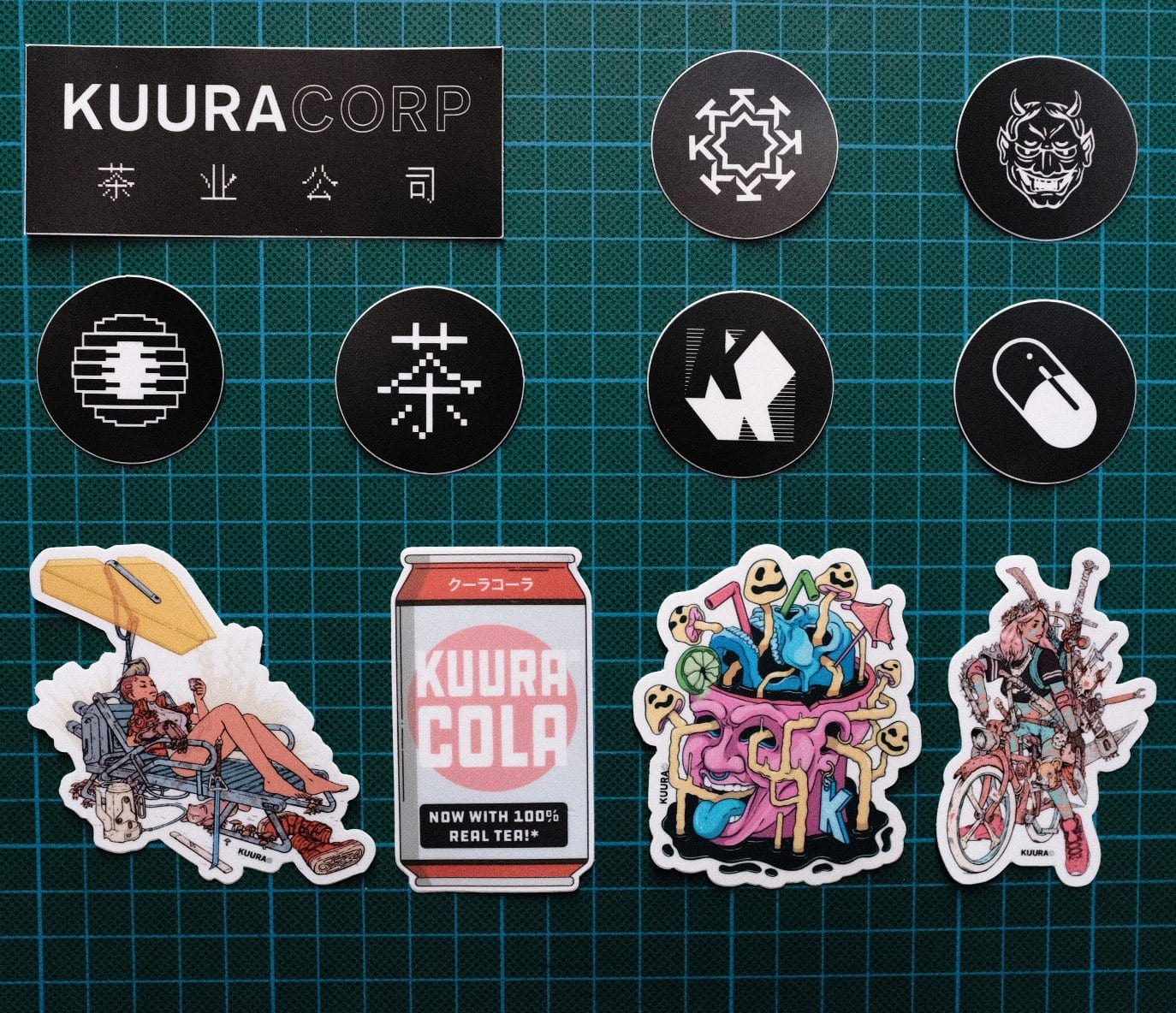 KUURACORP Sticker Pack Hardware KUURA 